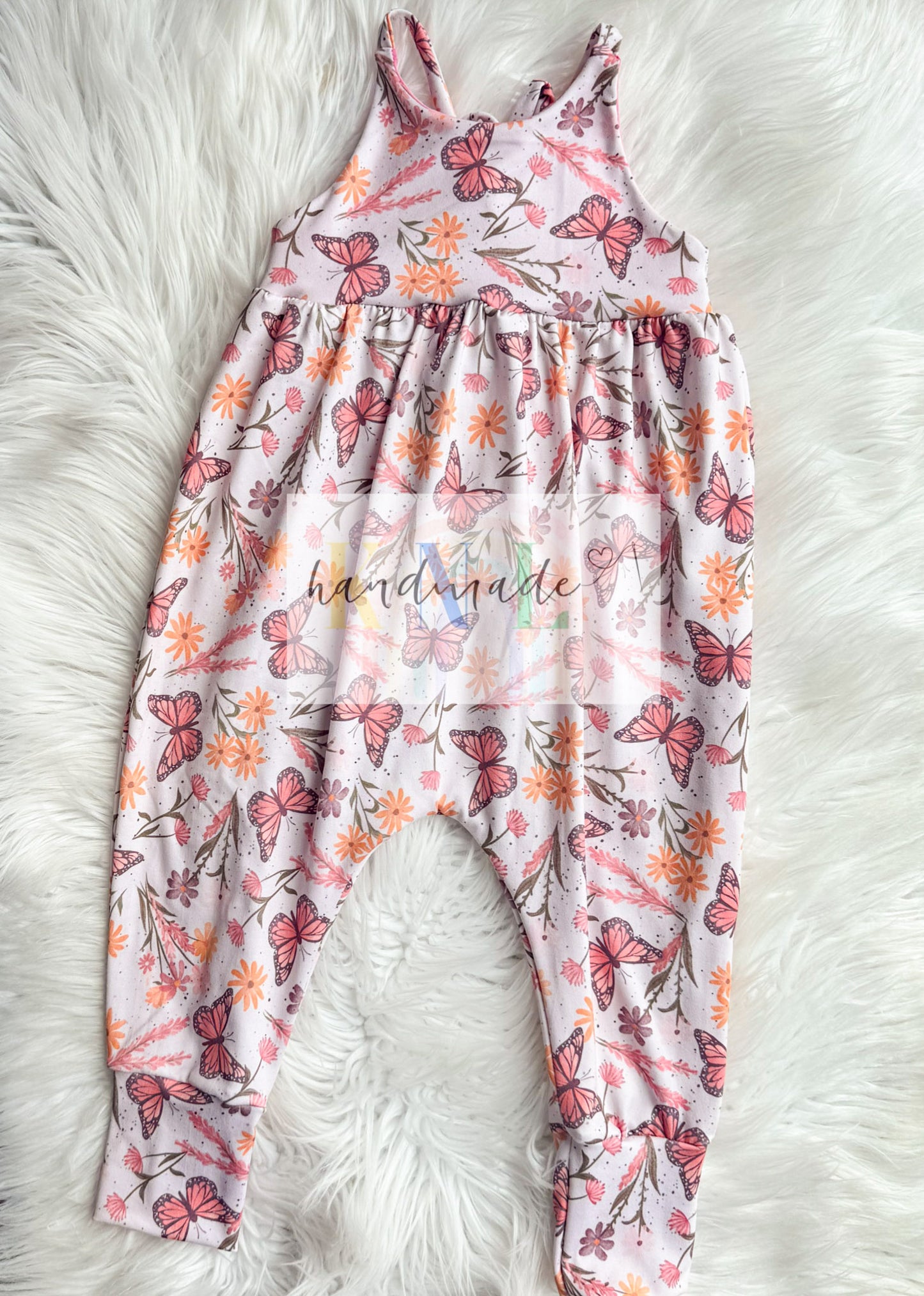 12-18m clover romper RTS