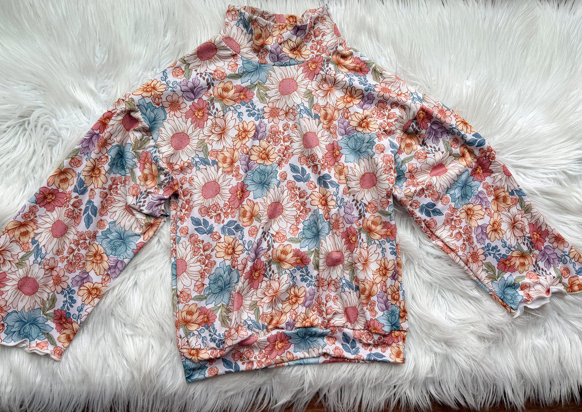 6-7y mock neck sweater RTS
