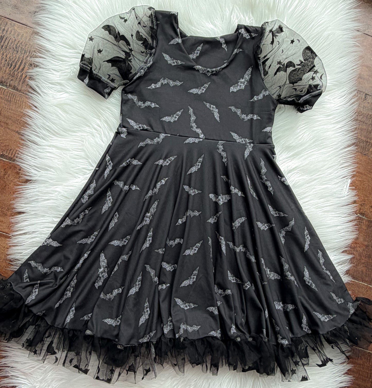 5-6t twirl with lace trim RTS