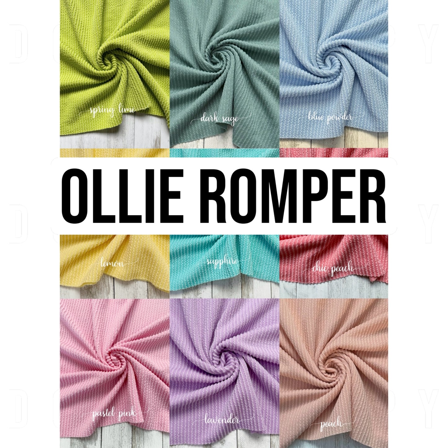 Solids Ollie Romper