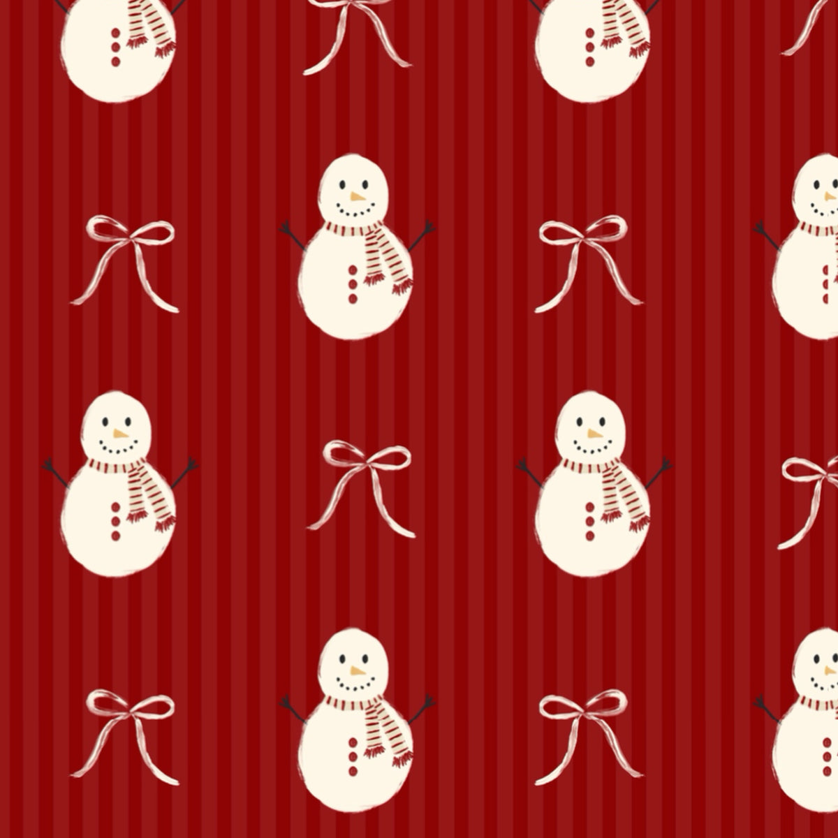 Bows Snowman