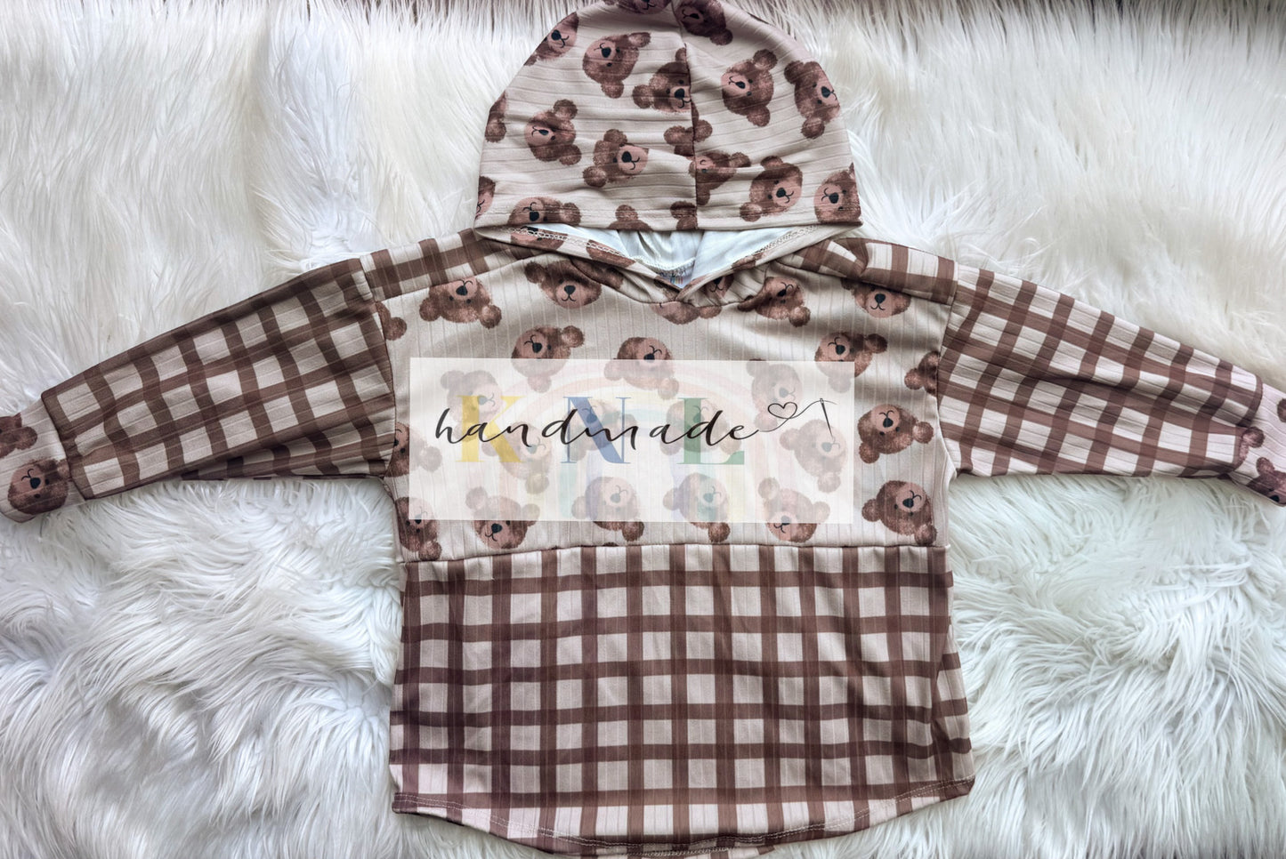 3t color block hoodie