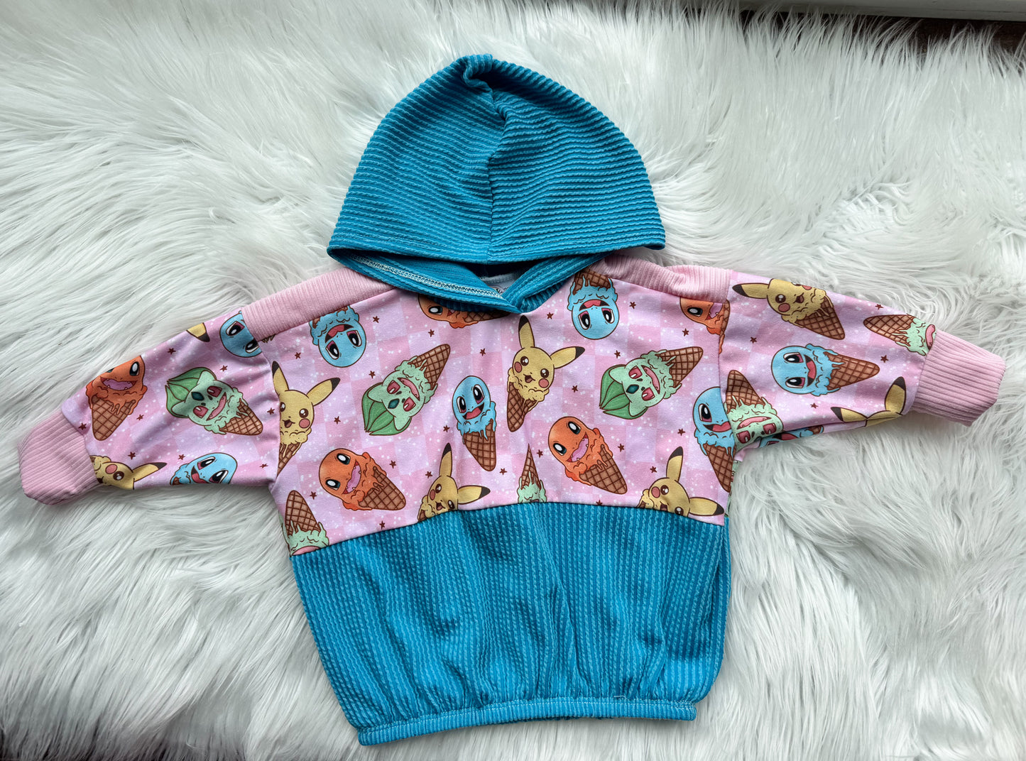 12m color block hoodie