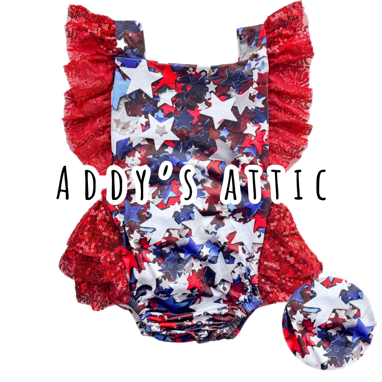 Confetti Stars Romper