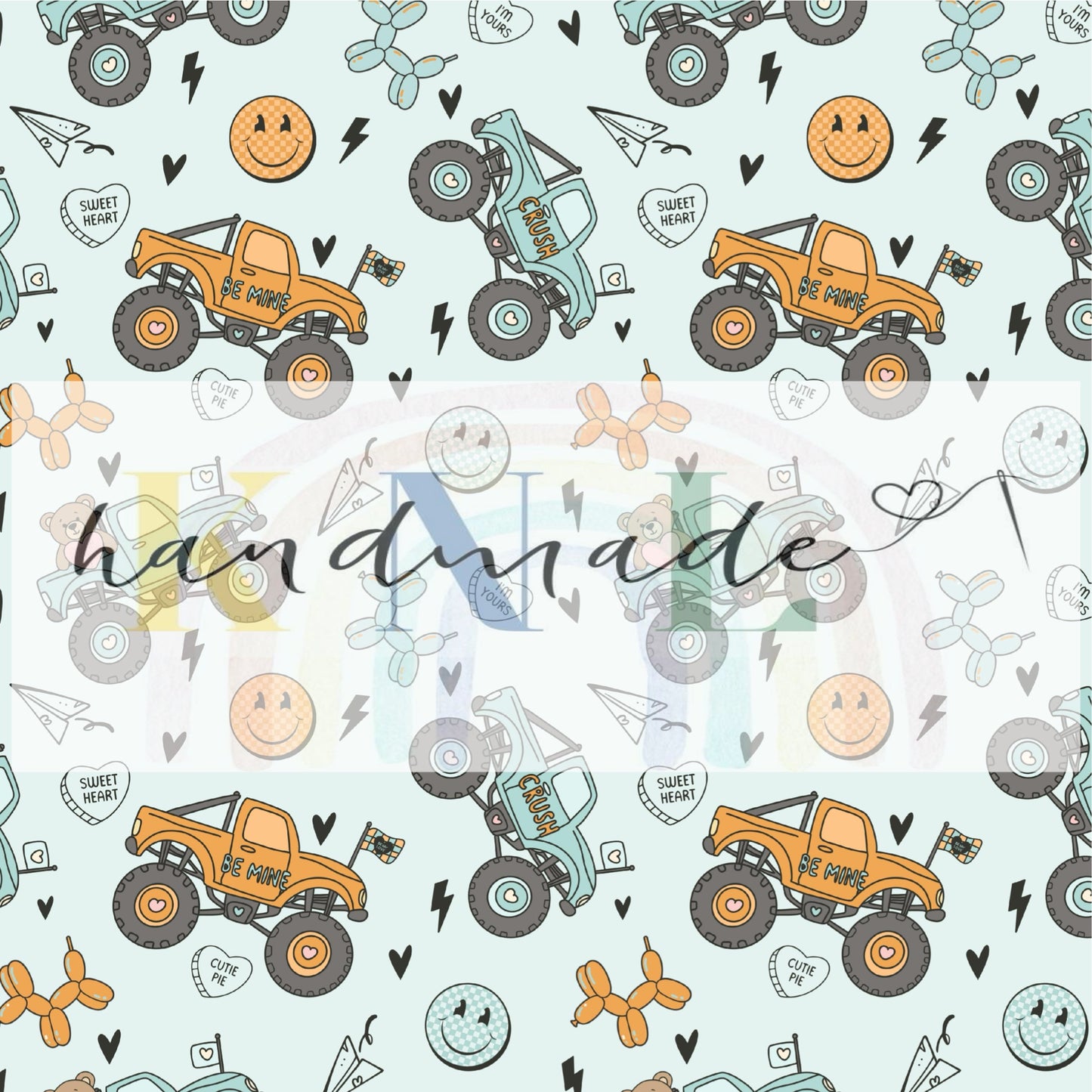 Monster Truck 50x60 blanket