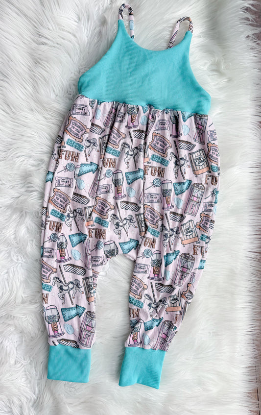 3t clover romper RTS