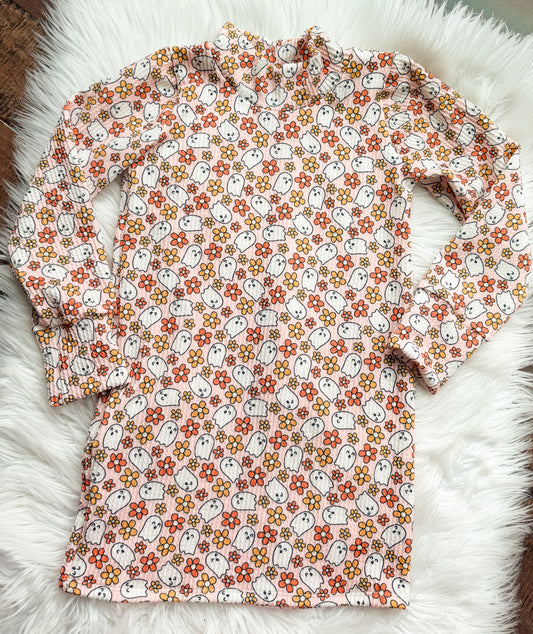 7y mock neck tshirt dress RTS