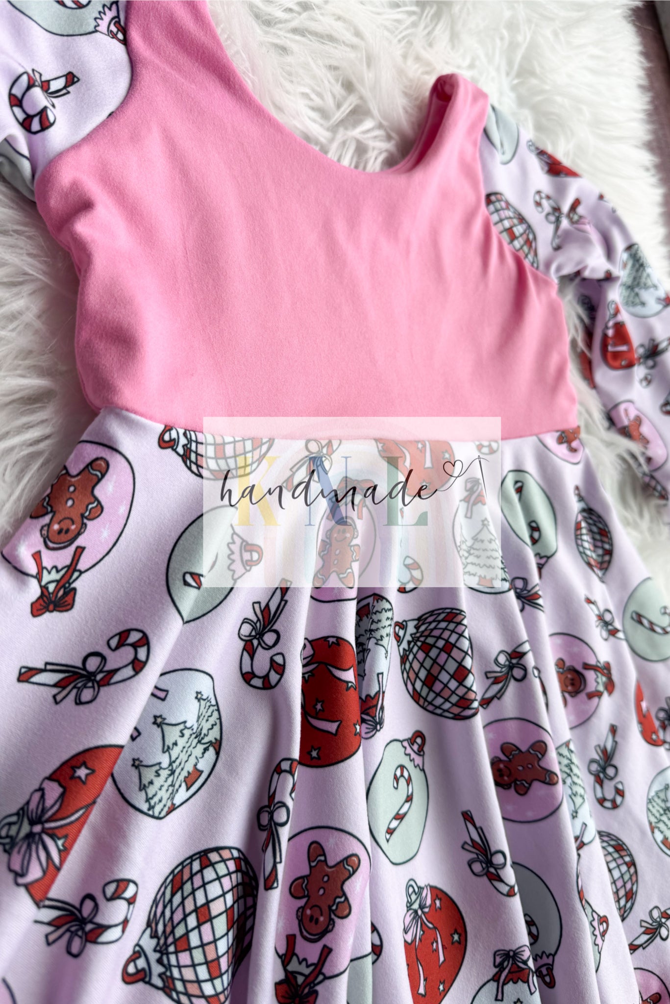 3t dress with ruffles and puff sleeves RTS