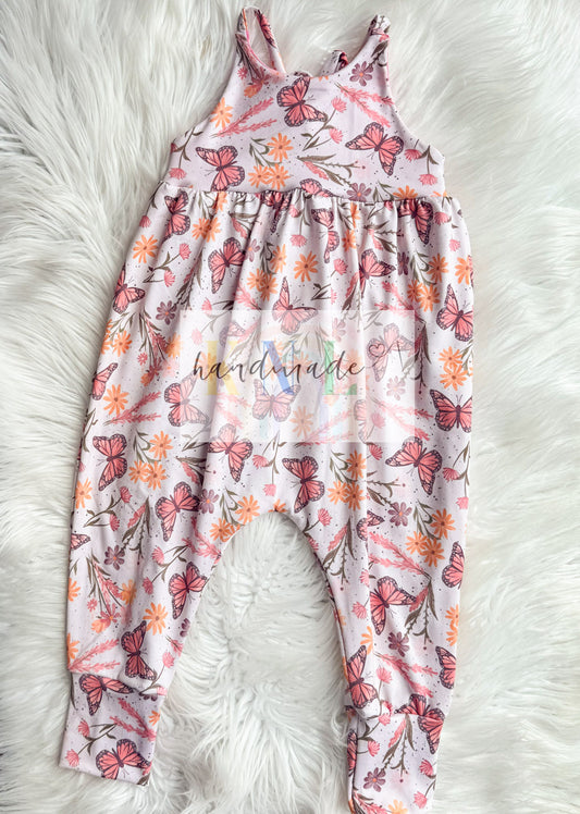 12-18m clover romper RTS