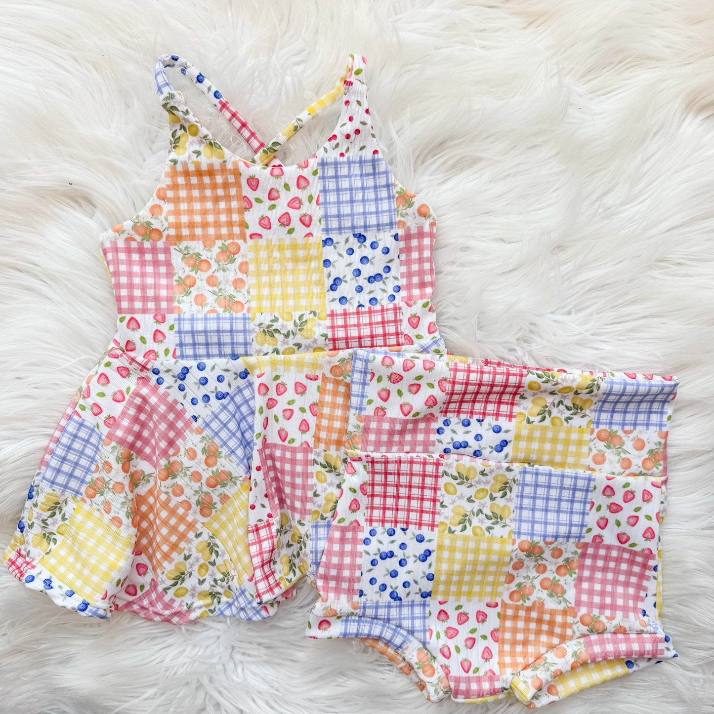 2t peplum + bummie set RTS