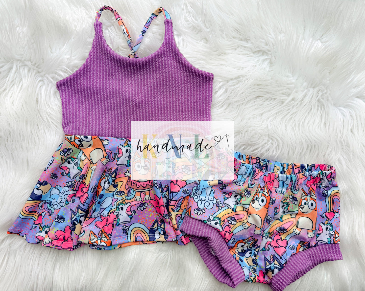 2t peplum/shortie set RTS