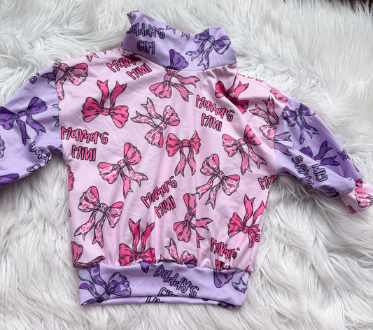 6-9m mock neck sweater RTS