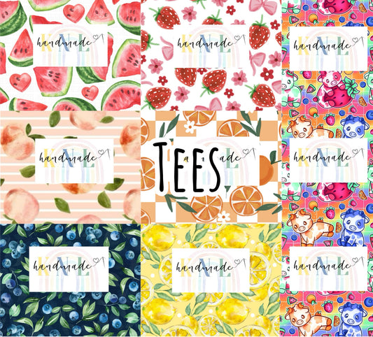 Fruits- Tees