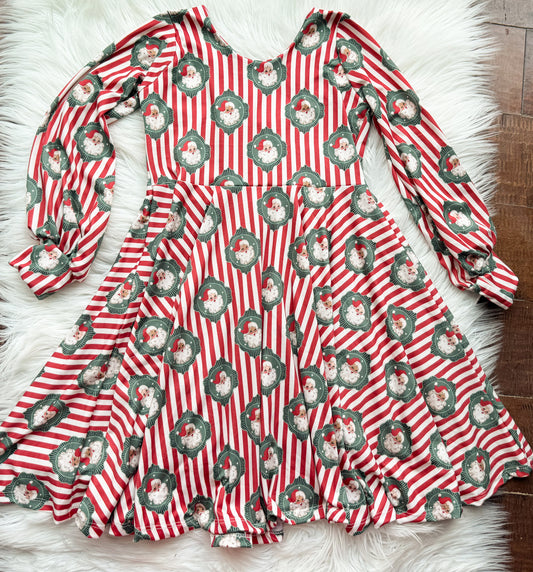 6/7y twirl + puff sleeves RTS