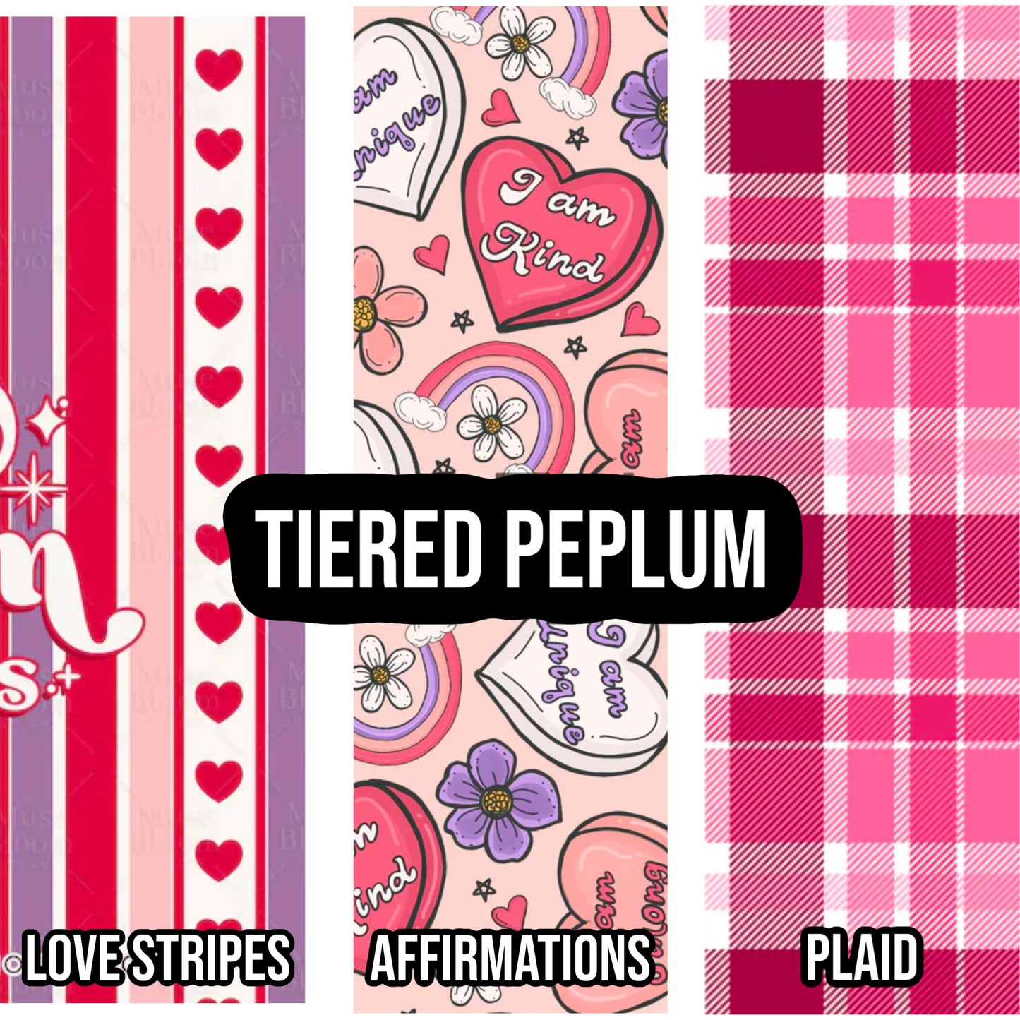 Tiered Peplum