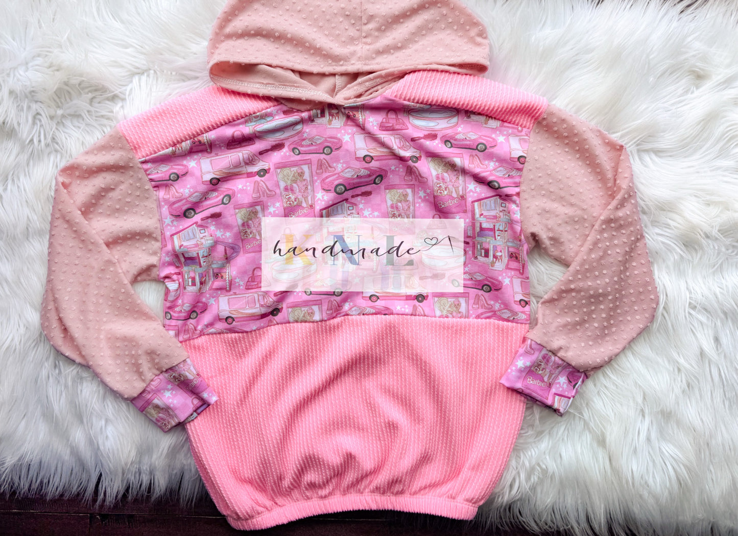 8-9y color block hoodie
