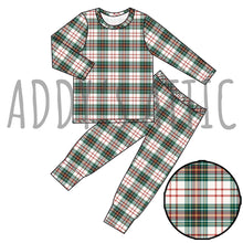 Load image into Gallery viewer, Christmas Plaid Lounge Set