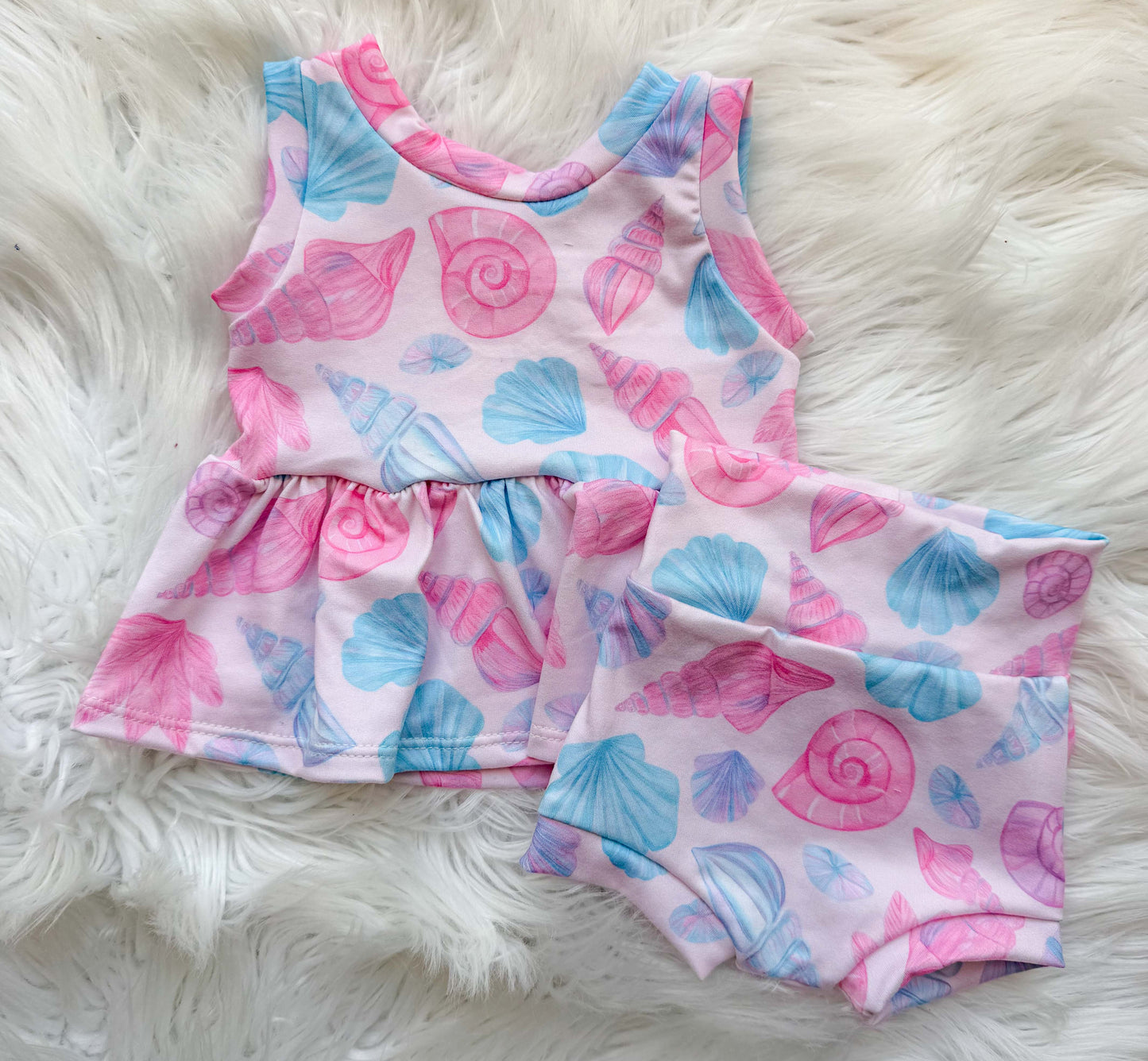0-3m peplum + bummie set RTS