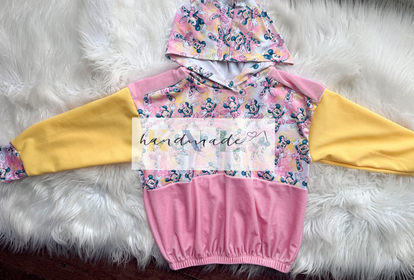 5t color block hoodie