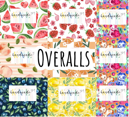 Fruits- Overalls