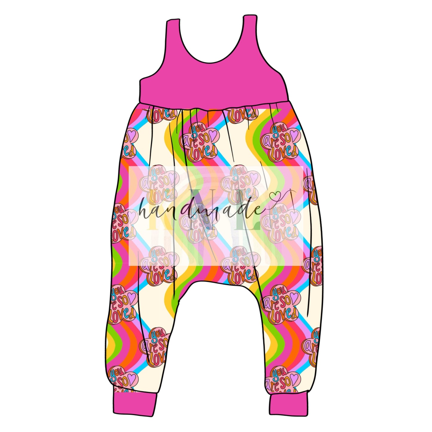 LOVED Clover Romper