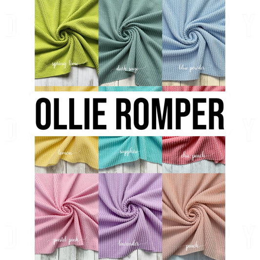 Solids Ollie Romper