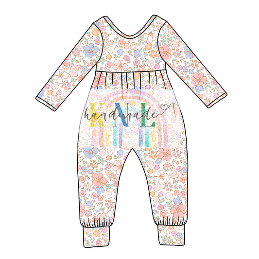 Floral Alleycat Romper