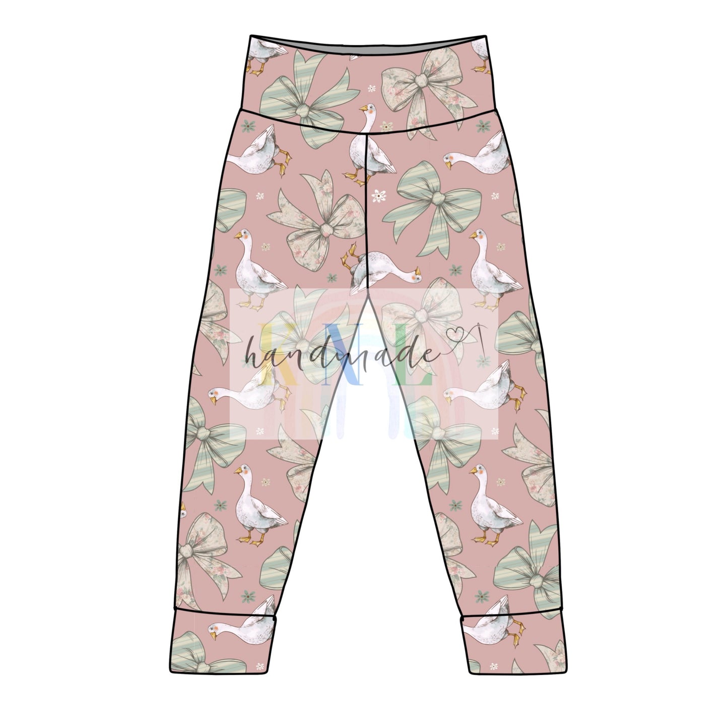 Bow Goose Leggings