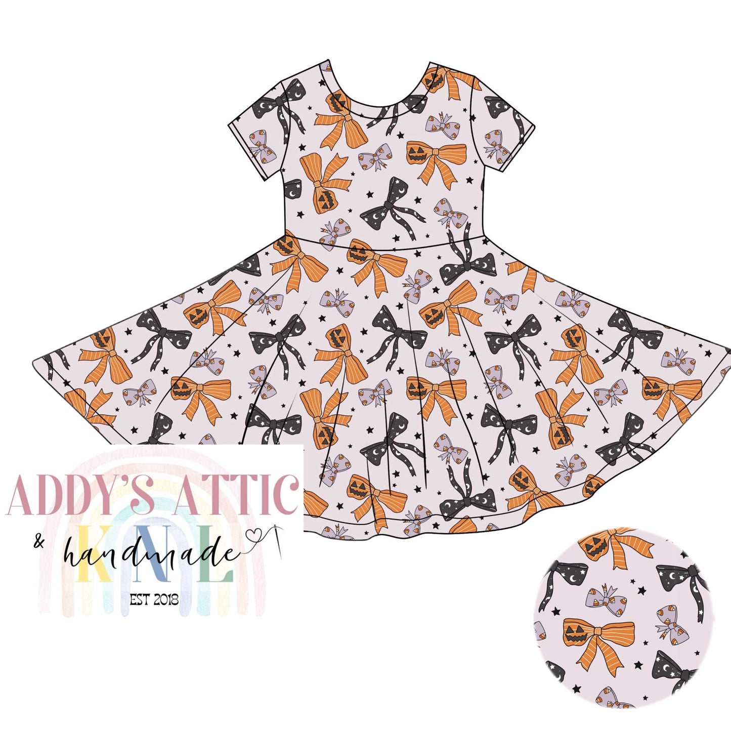 Halloween Bows Twirl