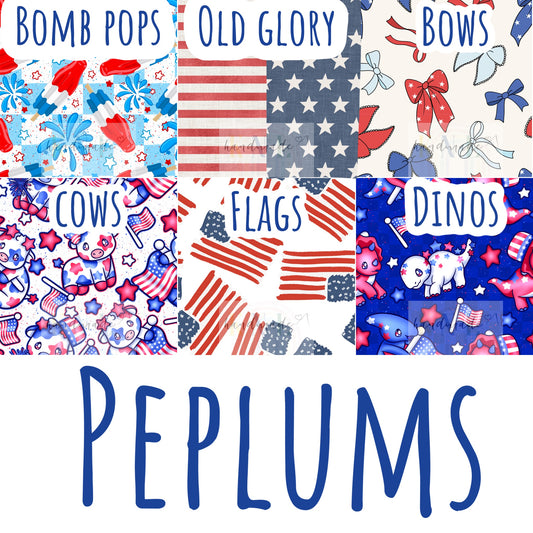 Patriotic - Peplums