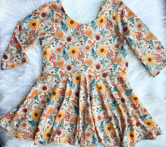 6/7 peplum 3/4 sleeve RTS