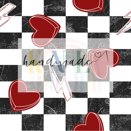 Rad Checker Hearts sbs