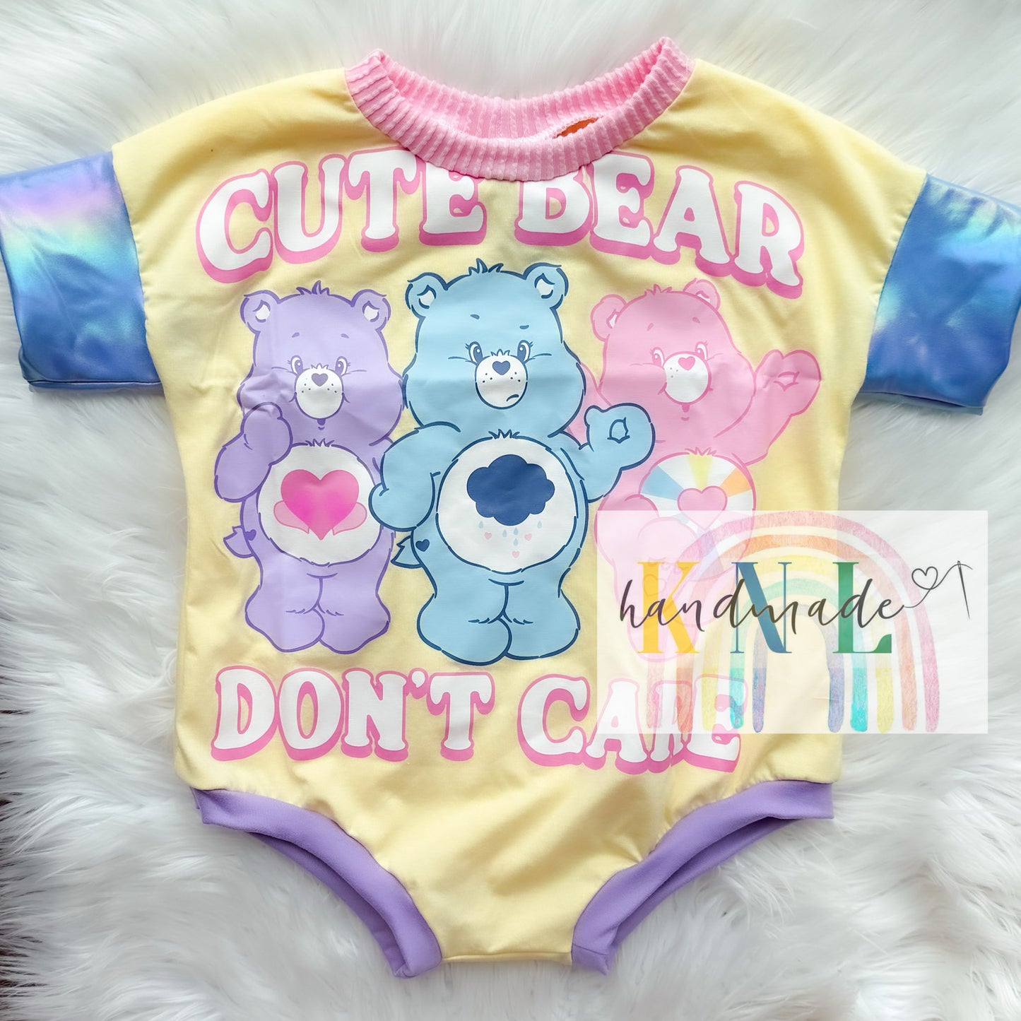 12-18m upcycle sweater romper (short sleeve)