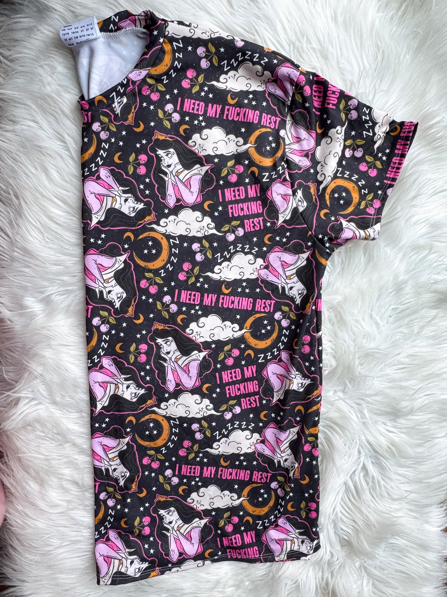 Adult Large NSFW slouchy tee RTS