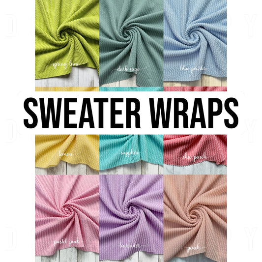 Solids Sweater Wrap