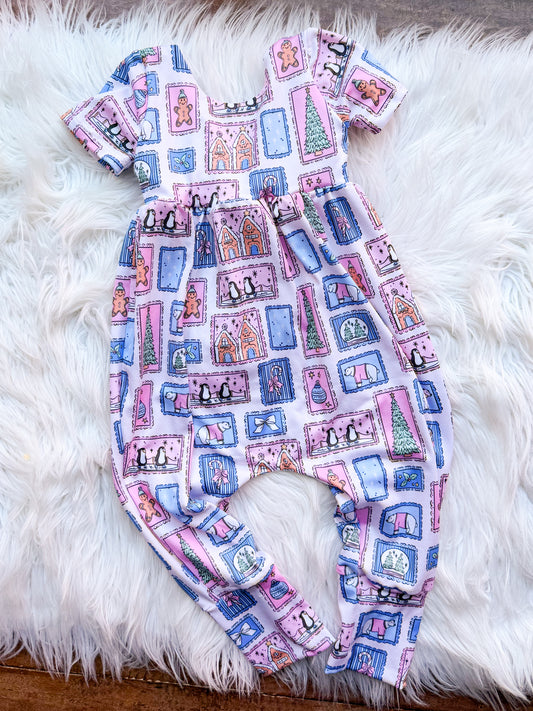 12-18m Alleycat Romper RTS