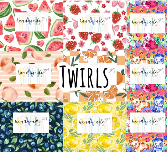Fruits- Twirls