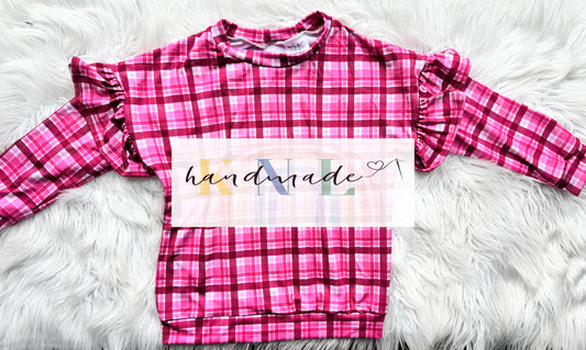 6/7 dolman with ruffle