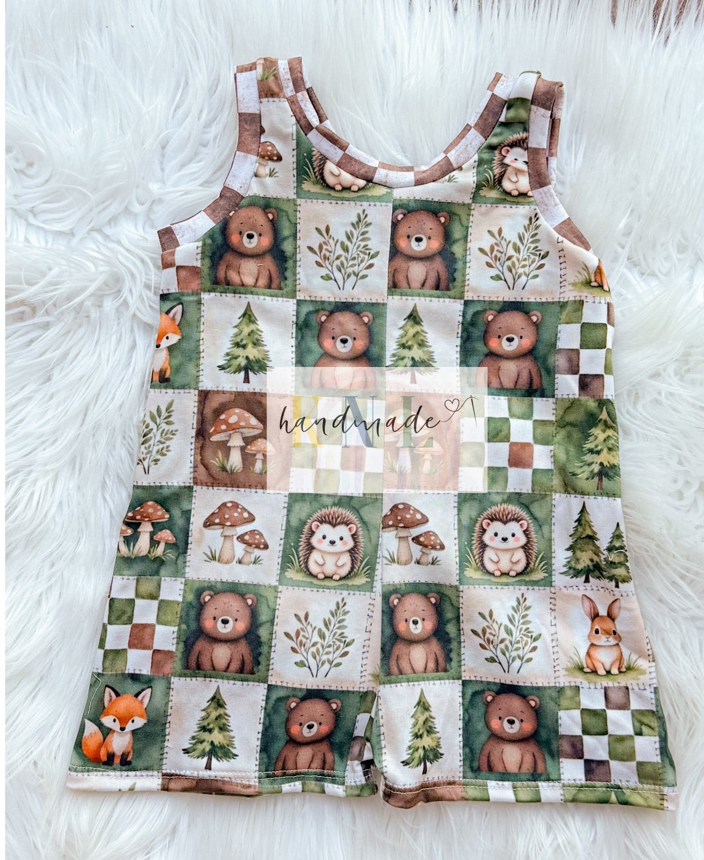 6-9m sunny romper RTS