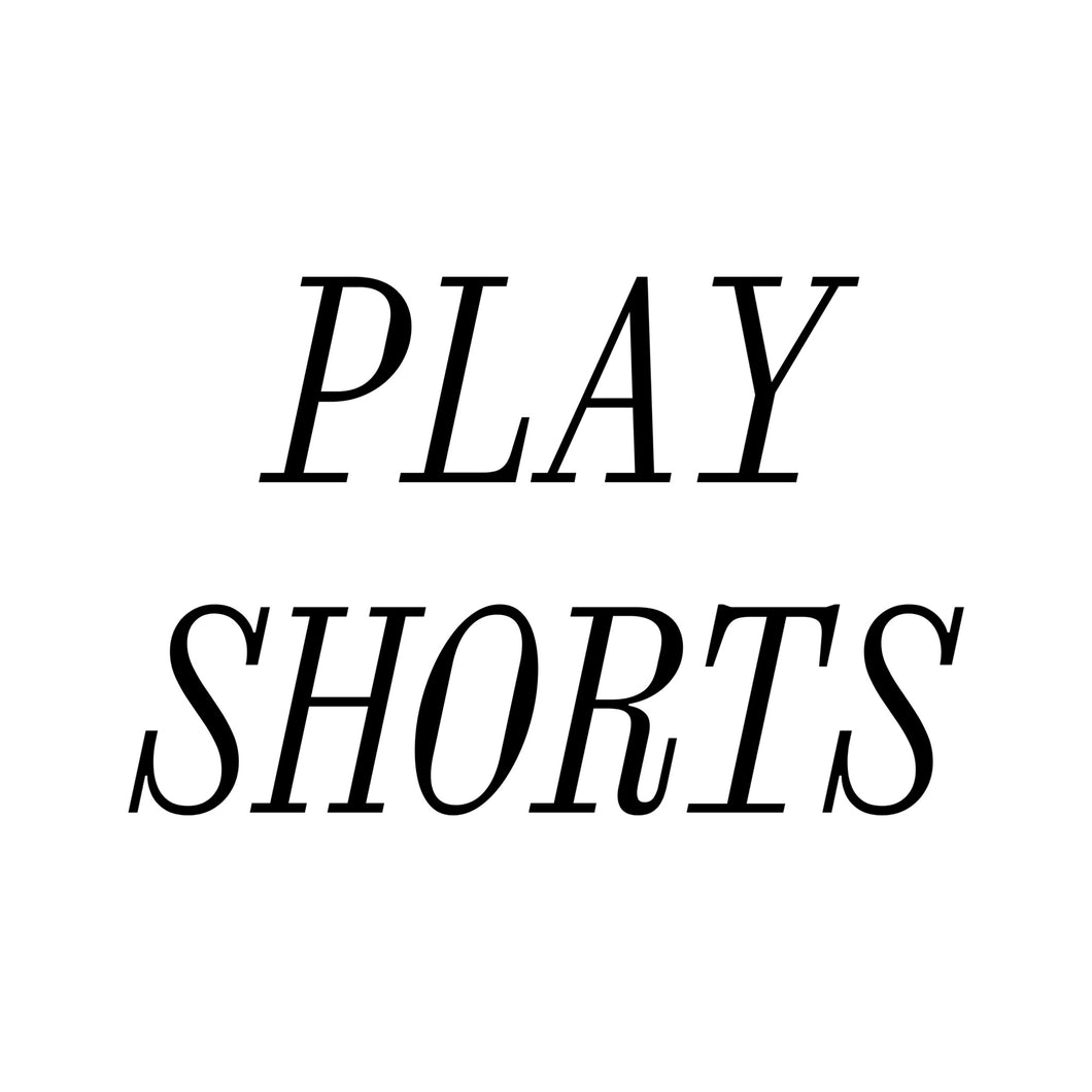 Pockets add on (Play Shorts)