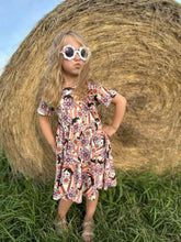 Load image into Gallery viewer, Batty Floral Princess Dress