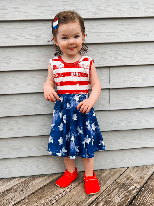 Star Spangled & Sassy Princess Dress🇺🇸