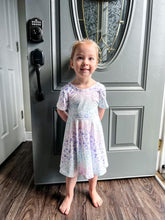 Load image into Gallery viewer, Pastel Leopard Princess Dress