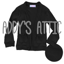 Load image into Gallery viewer, Black Cardigan