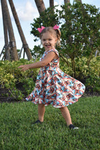 Load image into Gallery viewer, Rainbow Butterflies Princess Dress