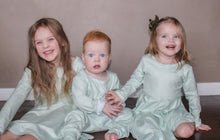 Load image into Gallery viewer, Sage Princess Dress Long Sleeve
