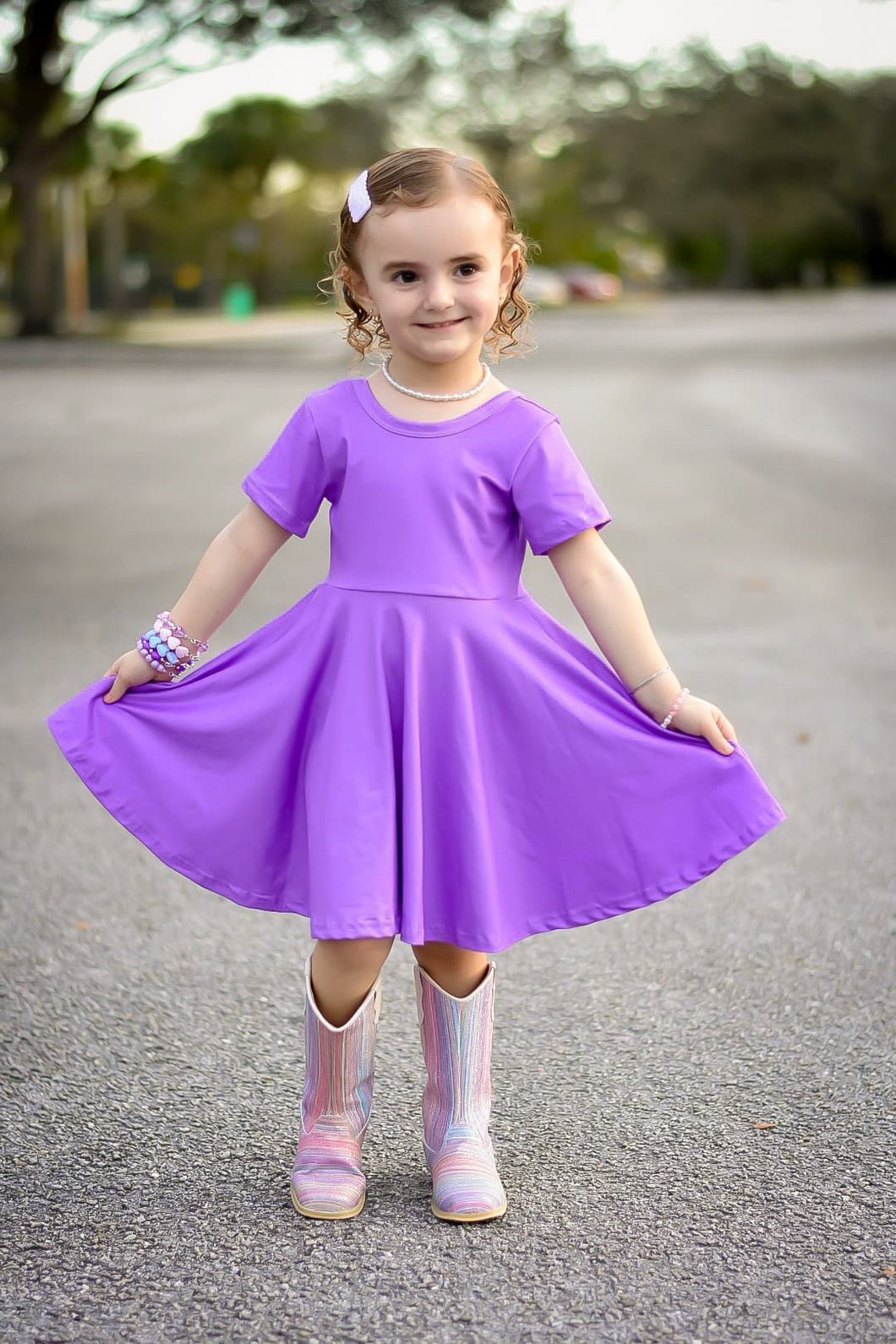 Purple Princess Dress