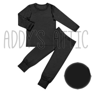 Black Lounge Set