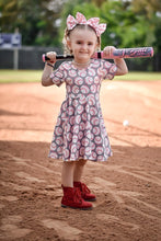Load image into Gallery viewer, Baseball Princess Dress ⚾️