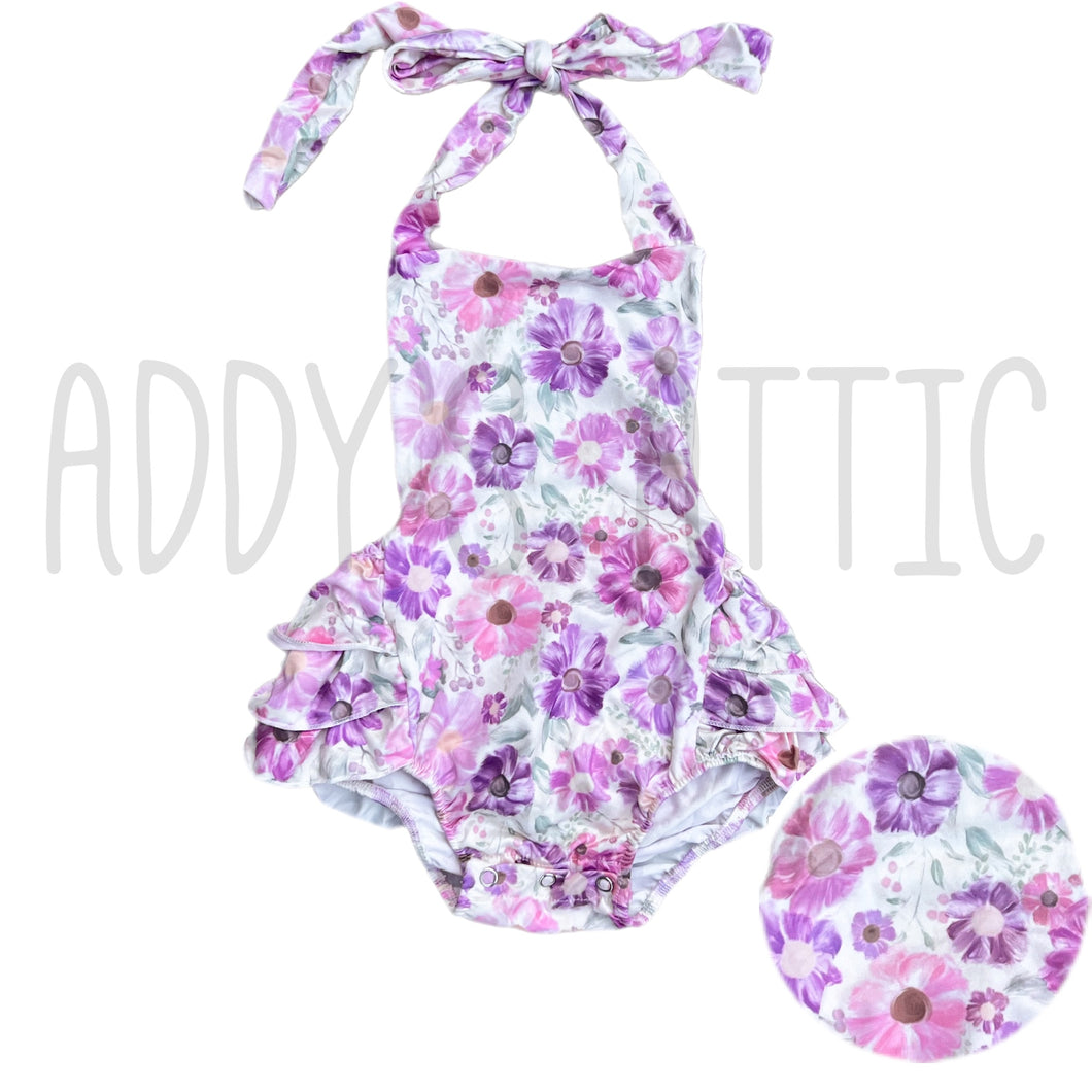 Della Floral Romper